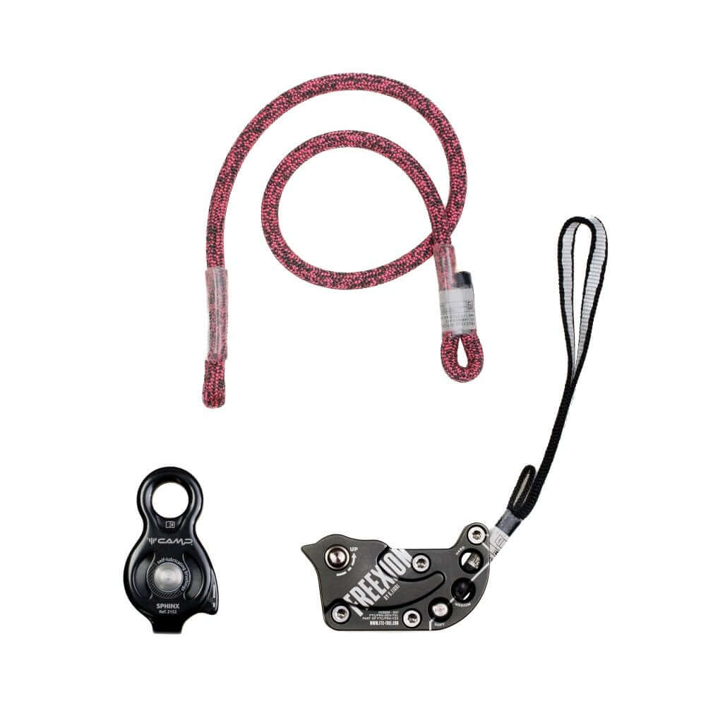 FTC Freexion SRT Friction System Complete for tree surgeons, featuring rope and adjustable mechanism for efficient climbing.