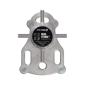 FTC Micro Cylinder 2.1 friction device for tree surgeons, ideal for safe lowering operations in arborist work.