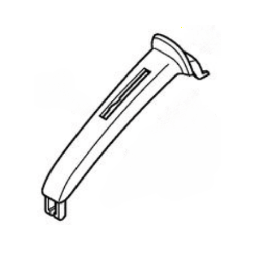 Handle molding for STIHL MS362, MS362C chainsaw; genuine STIHL replacement part for efficient performance.