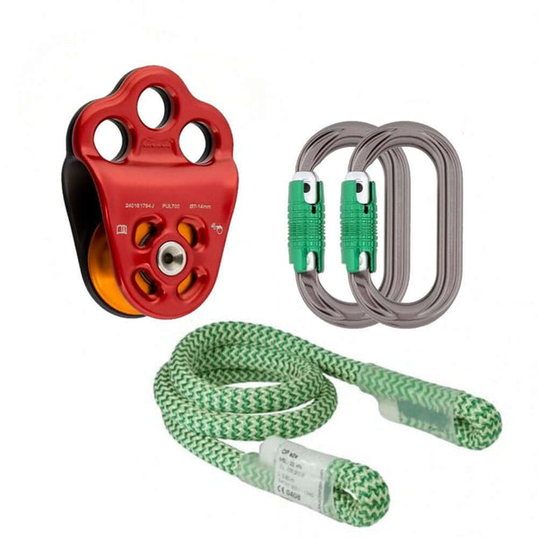 Clapton 13mm Split、ヒッチクライマー、ランヤードセット ISC ネッシー ランヤードクリップ ブラック / NESSIE Lanyard