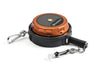 Husqvarna 15m measuring forestry tape, reliable tool for tree surgeons, featuring rugged design and easy-to-read markings.