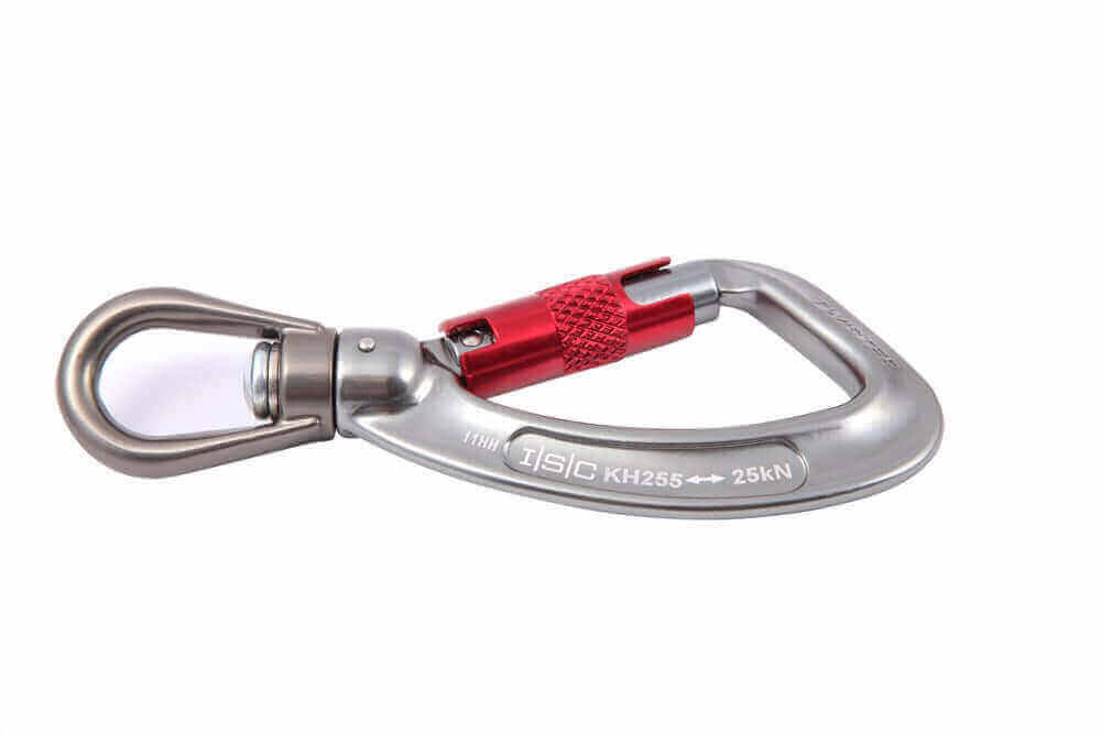 ISC Twister Swivel Eye Carabiner Next Day Delivery