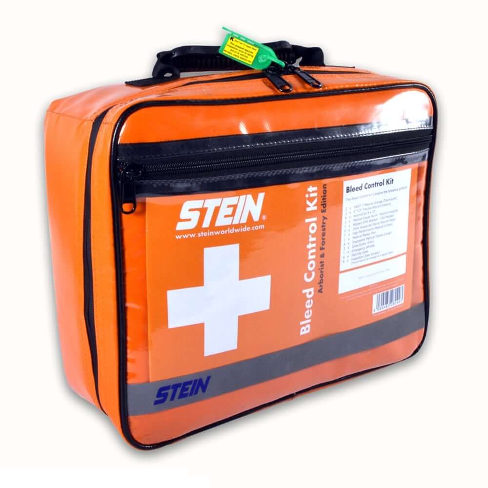 STEIN Large Bleed Control Kit for severe haemorrhage, essential for tree surgeons and first responders.