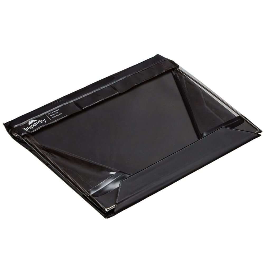 A4 landscape weatherproof clipboard designed for outdoor use, ideal for tree surgeons and keeping documents dry.