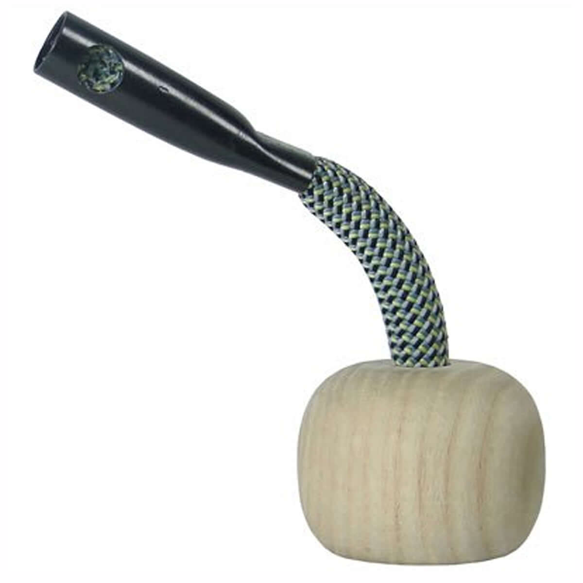 Lockjack Sport spare part for tree surgeons, featuring a wooden base and a durable rope attachment.