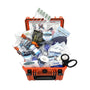 MediArb First Aid Trauma Kit for tree surgeons, fully stocked with supplies for emergencies and catastrophic injuries.