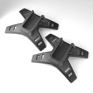 Pair of modular headlamp mounts designed for secure attachment and optimal performance.