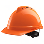 MSA V-Gard 500 Vented Forestry Chainsaw Helmet, ideal for tree surgeons, offering comfort and protection.