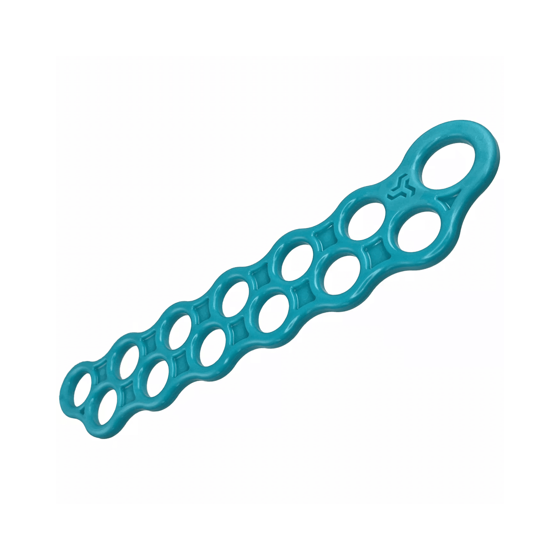 Notch Speedrack 25mm sling storage tool in teal, designed for efficient rigging organization and quick access.