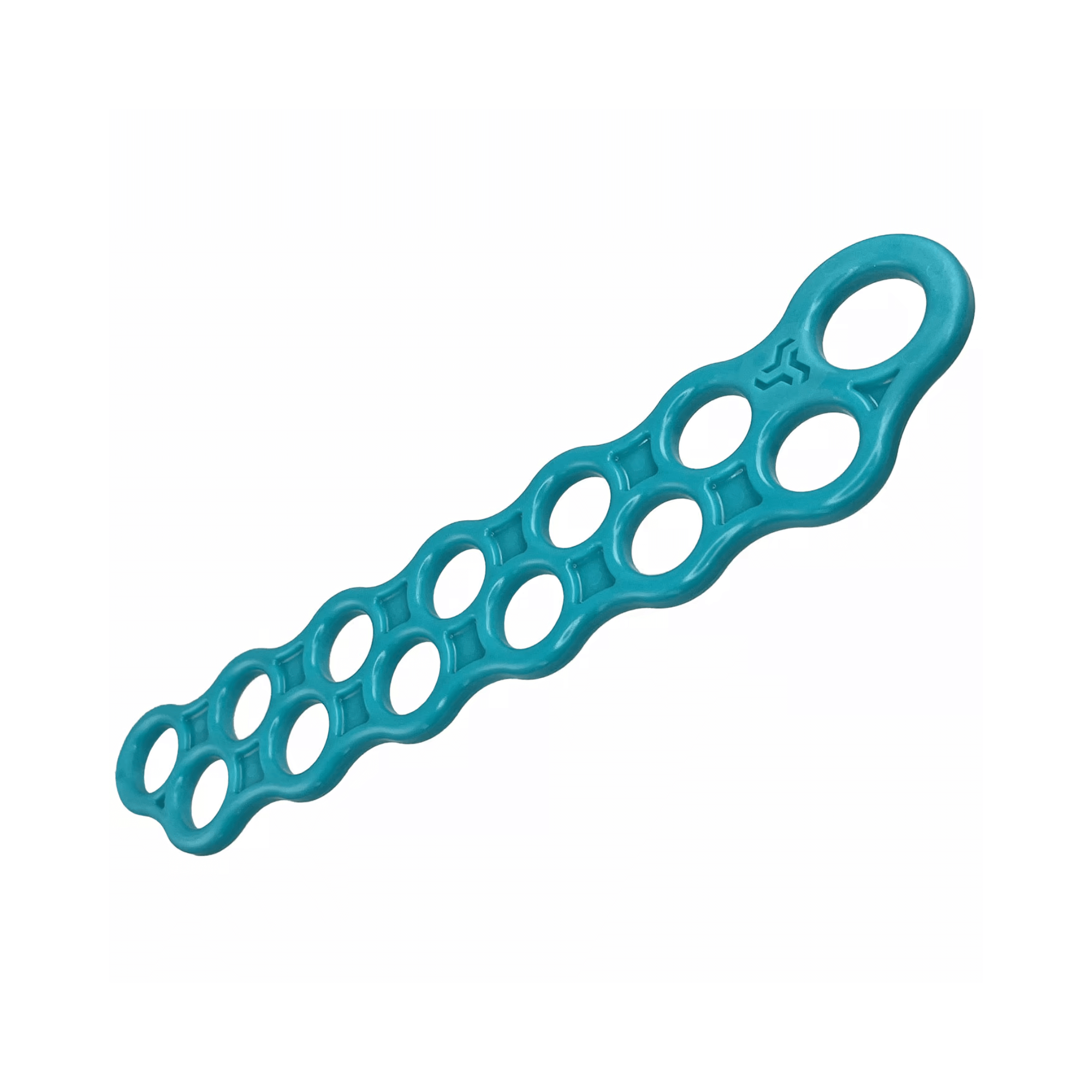 Notch Speedrack 25mm sling storage tool in teal, designed for efficient rigging organization and quick access.
