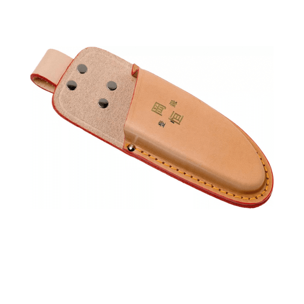 Okatsune leather holster designed for KST101 and KST103 pruning shears, ideal for tree surgeons to keep tools accessible.