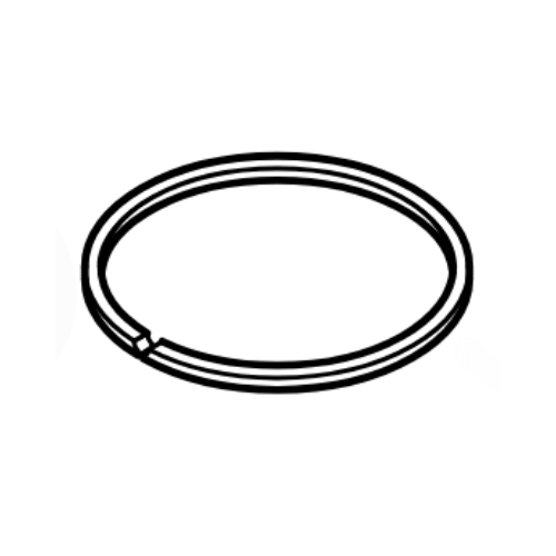 Piston ring for STIHL MS211 chainsaw, a genuine STIHL replacement part for enhanced performance.