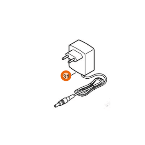 Power supply for STIHL FR350 and FR450, genuine replacement part for chainsaw service kits.