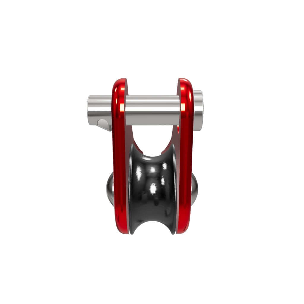 ISC Rope Wrench with Double Tether Ascender for tree surgeons, featuring a smooth pulley design for reduced friction.