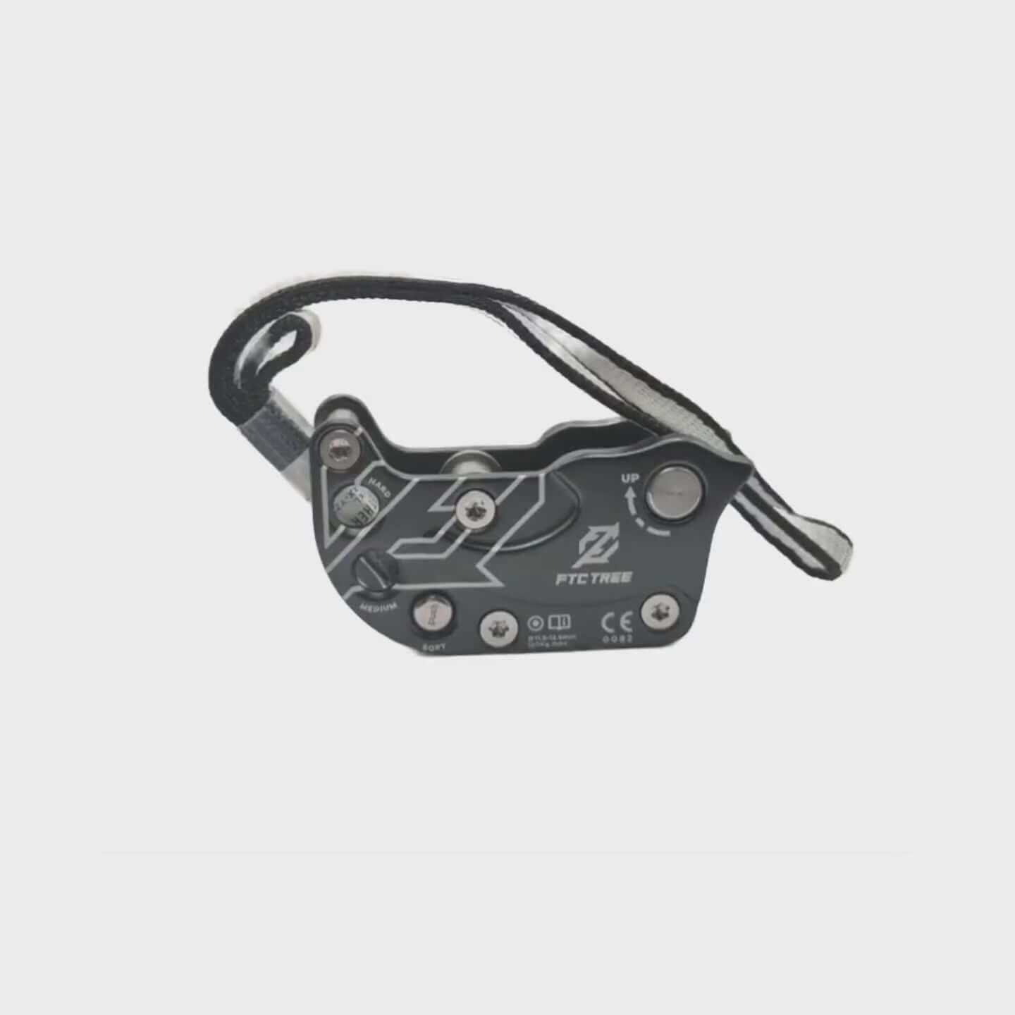 FTC Freexion SRT Device showcasing a mechanical friction device for tree surgeons, designed for smooth and unrestricted movement.