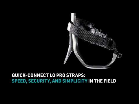 Gecko 3.0 Aluminium Tree Climbing Spikes with quick-connect lo pro straps for speed and security in the field.