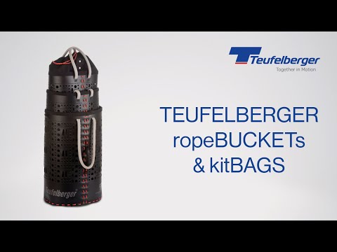 Rope Climbing ropeBucket kitBAG 25L from TEUFELBERGER, durable transport solution for tree care gear.