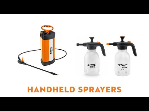 STIHL SG 31 5L Manual Garden Sprayer with handheld sprayers for tree surgeons and homeowners.