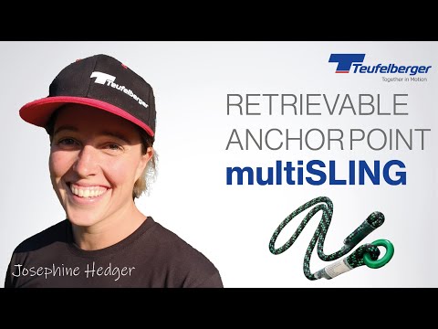 Sirius multiSLING Cambium Saver, a reliable tool for arborists shown with a smiling user.