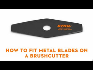 How To Fit Blades On a STIHL Brushcutter 