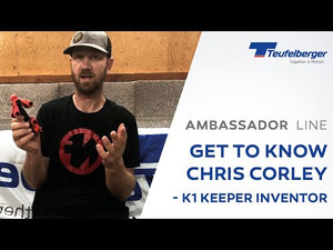 K1 Keeper Replacement Parts showcased by ambassador Chris Corley, inventor of the K1 Keeper.