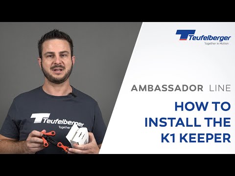 How to install the K1 Keeper by Teufelberger, showcasing K1 Keeper Replacement Parts.