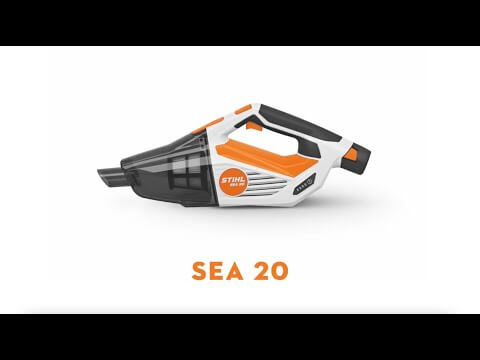SEA 20 Cordless Hand Vacuum, a lightweight and efficient tool for quick clean-ups.