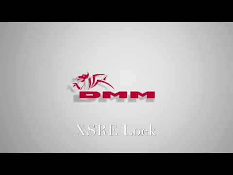 DMM XSRE Lock Mini Carabiner logo showcasing compact design for tree surgeons and outdoor enthusiasts.