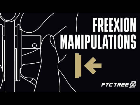 Hand demonstrating FreeXion manipulations for efficient SRT techniques by FTC Tree.