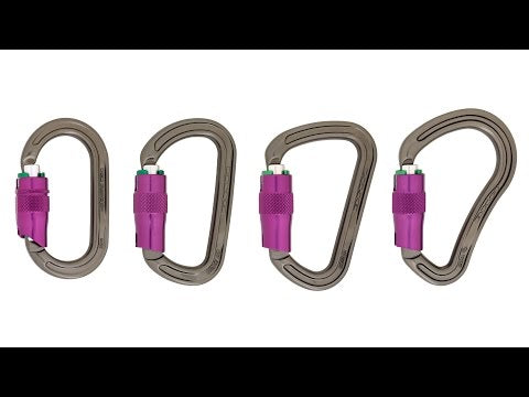 DMM Ultra O Karabiner 3 Pack, featuring symmetrical design for arborists and climbing professionals.