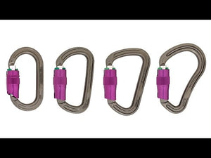 DMM Ultra O Karabiner 3 Pack, featuring symmetrical design for arborists and climbing professionals.