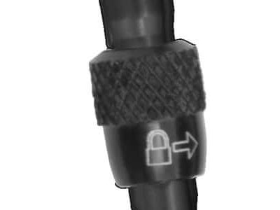 Screw-lock gate