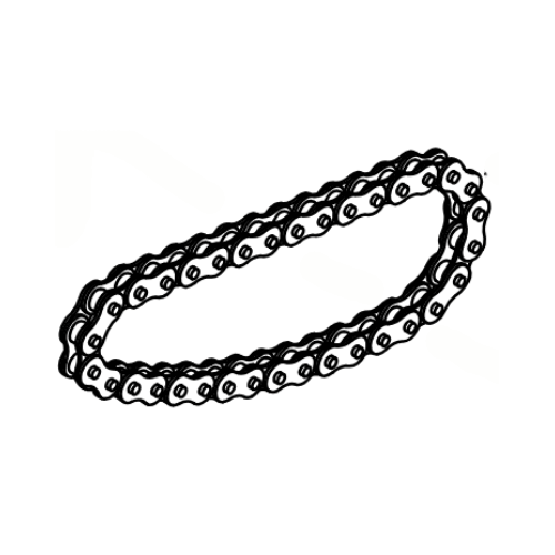 Roller chain for Stihl RM 545.0 VR mower, compatible with STIHL genuine parts and service kits.