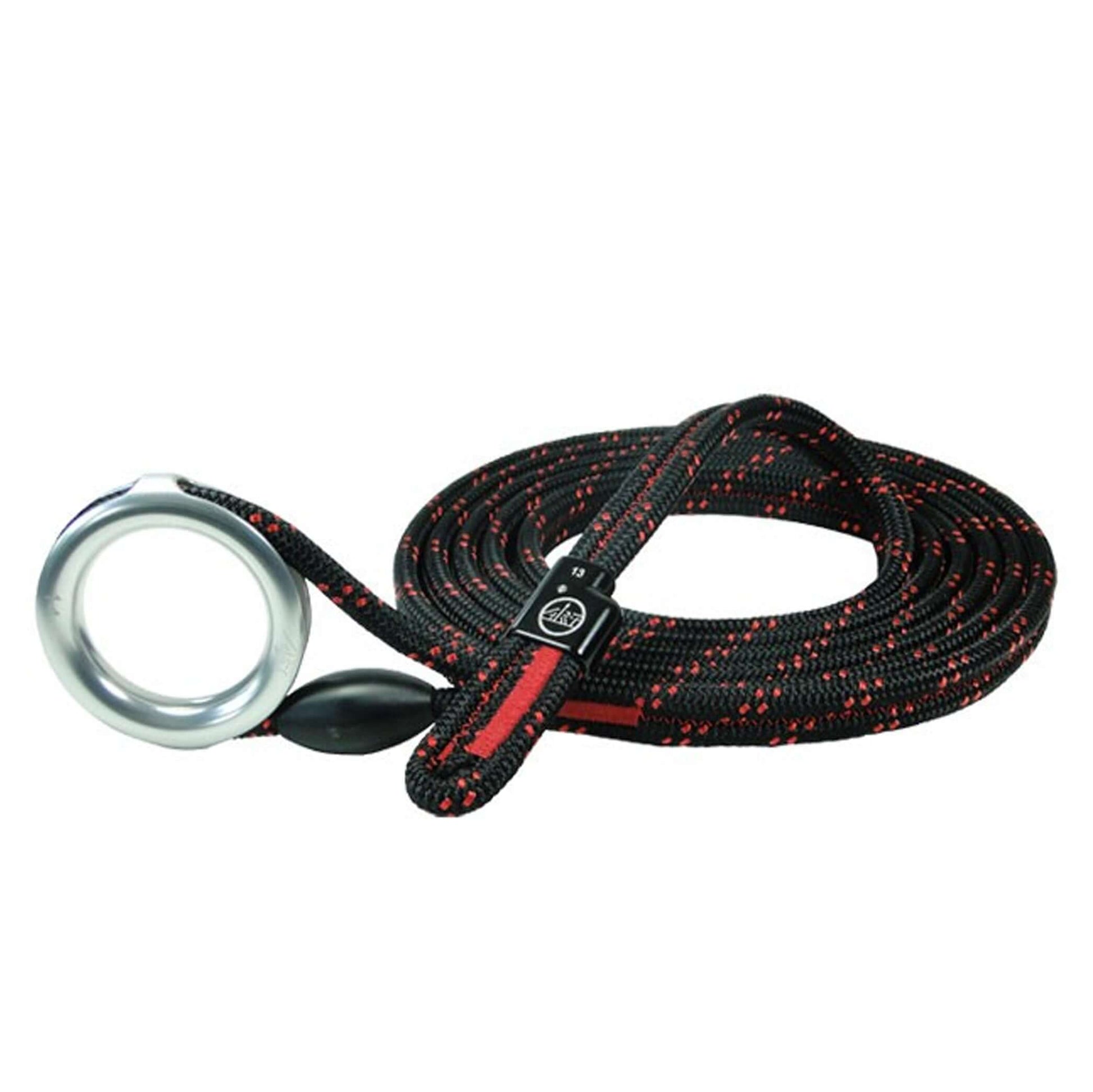 Ropeguide 2010 spare part with durable black and red rope, ideal for tree surgeons and outdoor work.