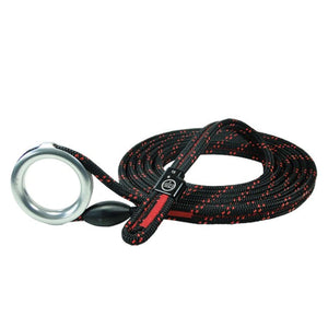 Ropeguide 2010 spare part with durable black and red rope, ideal for tree surgeons and outdoor work.