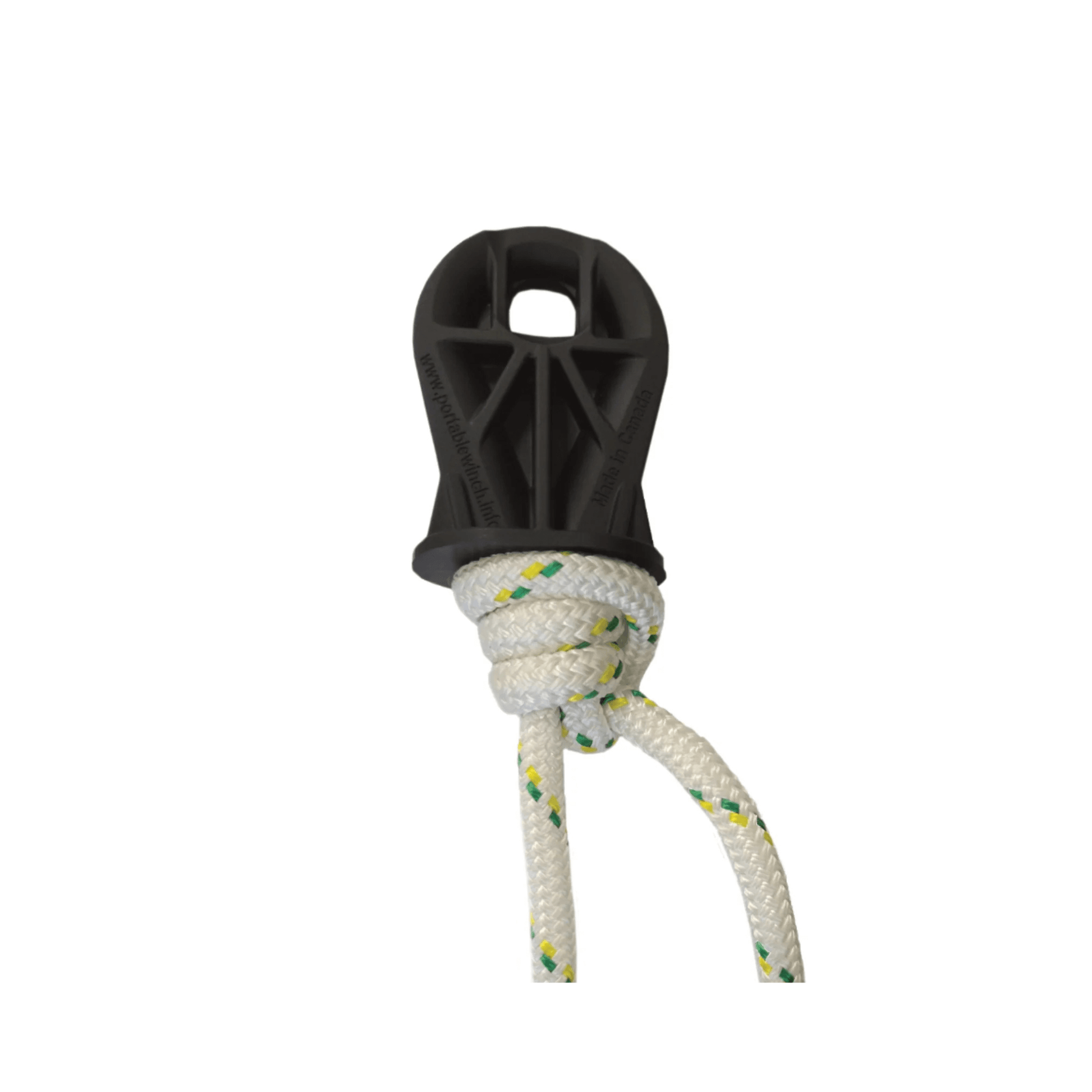 Heavy duty metal thimble, ROPEWIZER brand, for protecting rope loops. Strong, u-shaped, with a wide, curved channel. Used in rigging and sailing