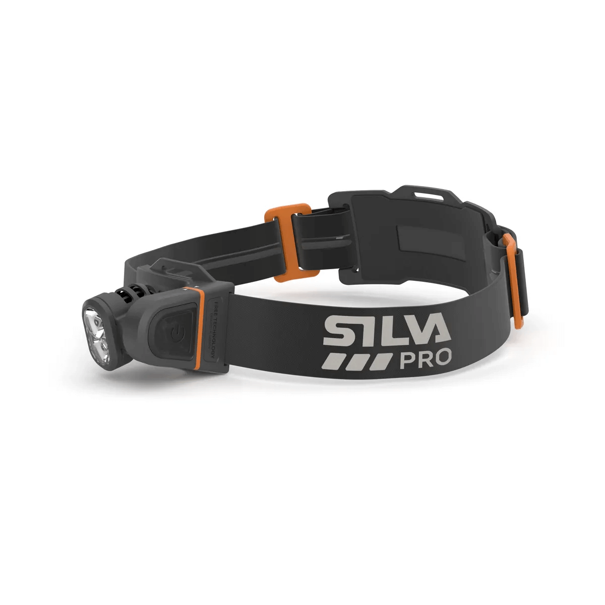 Silva Pro headlamp with adjustable strap, designed for outdoor professionals like tree surgeons, providing reliable lighting.