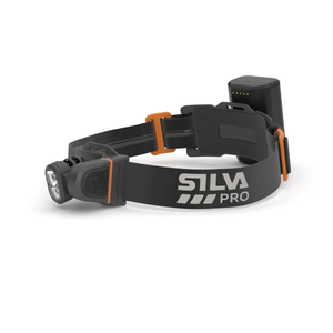 Silva Pro head torch with integrated battery, adjustable headband, perfect for tree surgeons and outdoor professionals.
