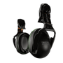 Sordin EXC ear defenders, helmet-mounted, black. 26SNR protection for noise reduction. 