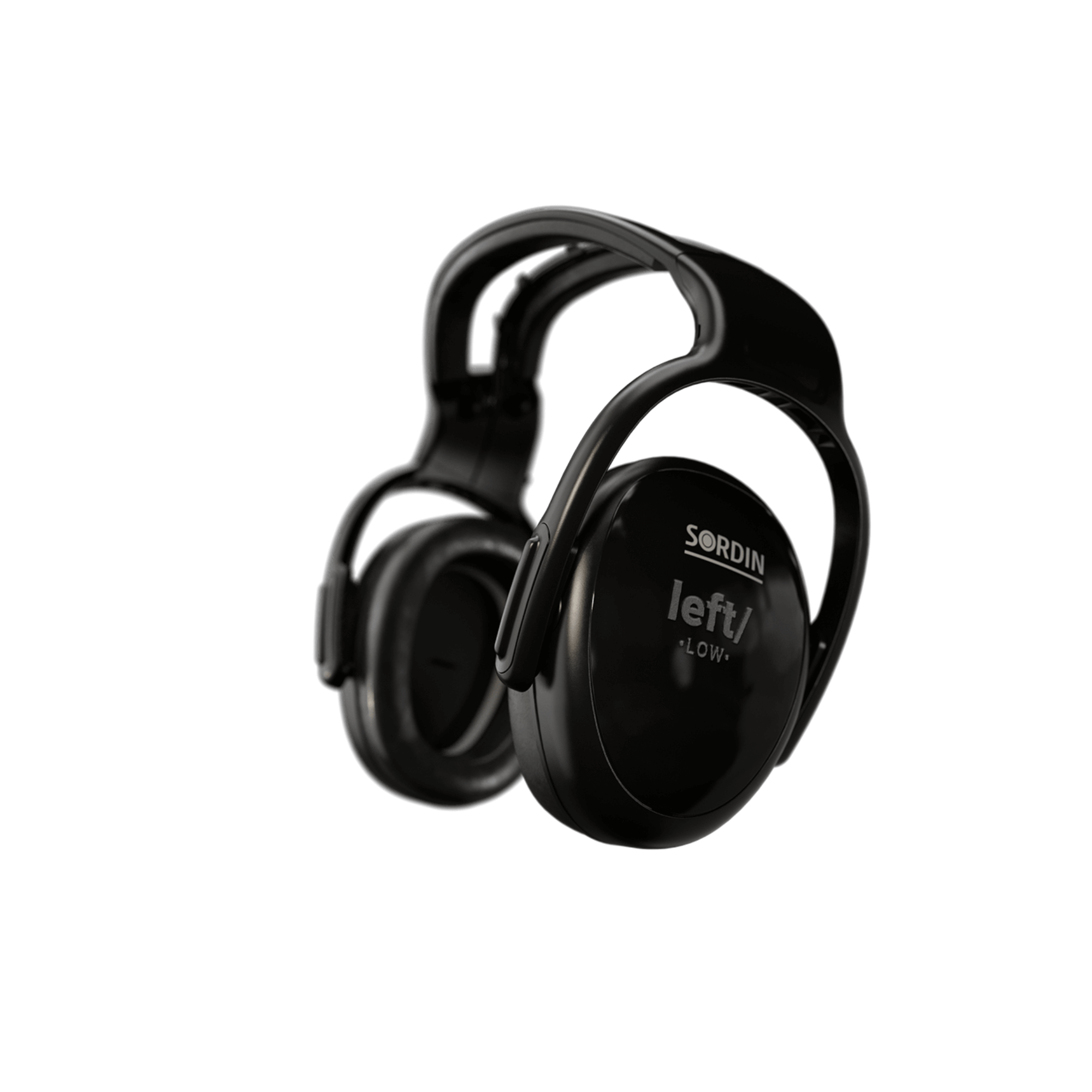 Sordin left/RIGHT Low passive headband ear defenders for tree surgeons, offering effective hearing protection in low-noise environments.