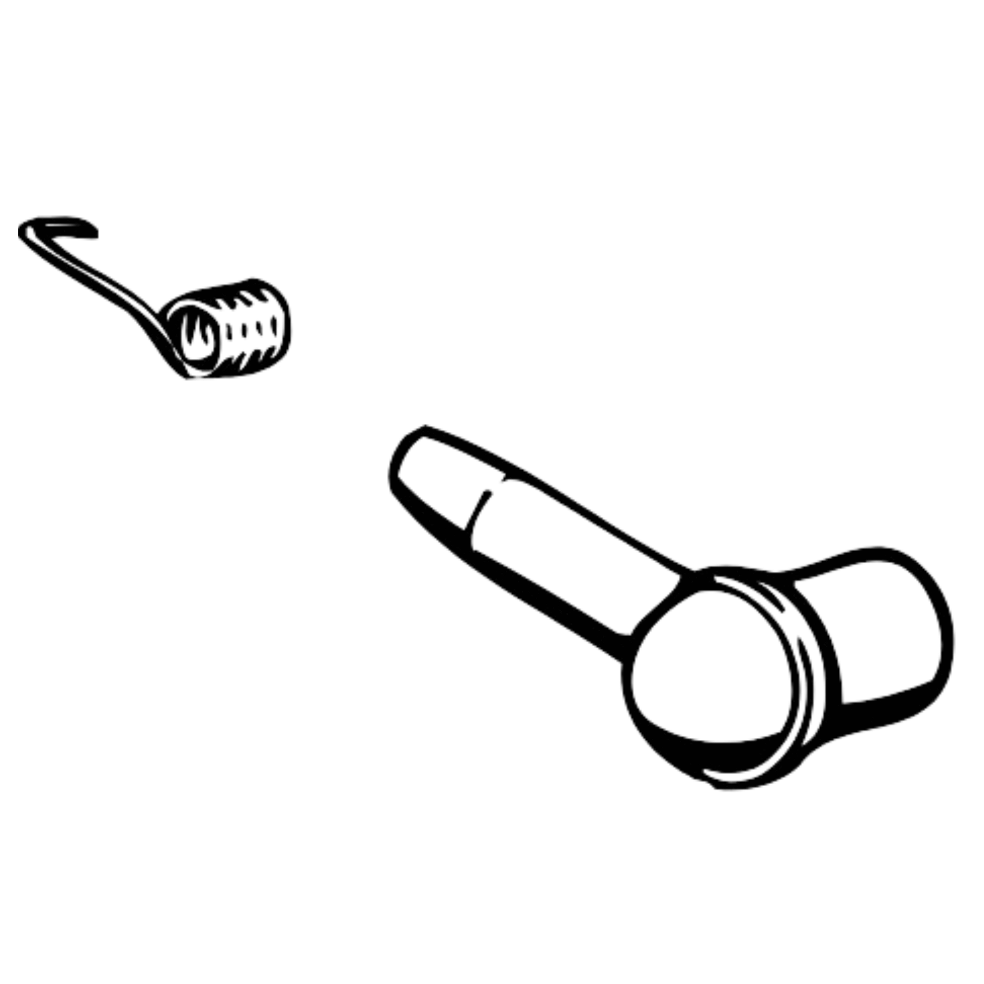 Spark plug cap and retaining clip for STIHL TS350 and TS360, suitable for various STIHL models and genuine parts.