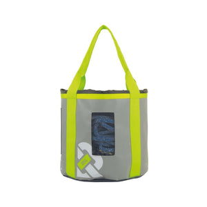 FTC Spider Box Climbing Rope Bag with mesh panels, bright straps, and a clear pocket, ideal for tree surgeons.