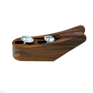 Spiderjack 2.1 wooden spare part with two silver screws for tree surgeon tools.