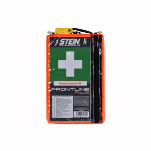 STEIN Frontline Bleed Control Trauma Kit for tree surgeons and first responders, essential for managing severe bleeding.