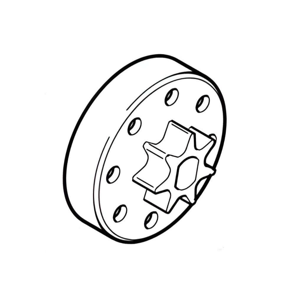 Stihl 1/4" Picco 7-tooth chain sprocket for MSA160C chainsaw replacement part.
