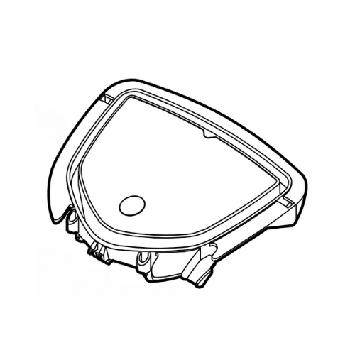 Illustration of an electronic module cover for STIHL RMI robotic mowers, OEM No. 6309 430 1461.