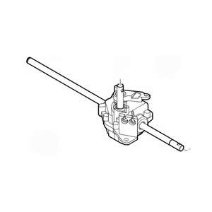 Gear Box Assy diagram for STIHL MB545VR Lawnmowers, showcasing design and key components.