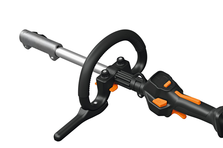 Controls on the handle