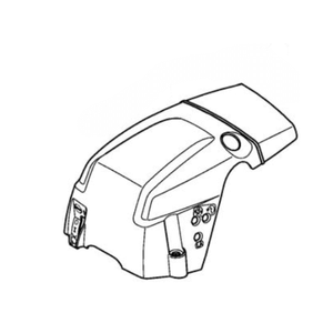 Shroud for STIHL MS362, MS362C chainsaws, genuine STIHL parts for reliable performance and compatibility.