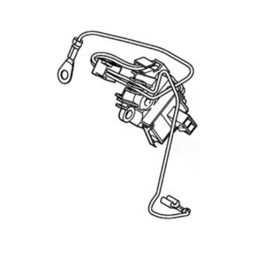 Trigger unit for STIHL MS661 C-M chainsaws, genuine STIHL replacement part for optimal performance.